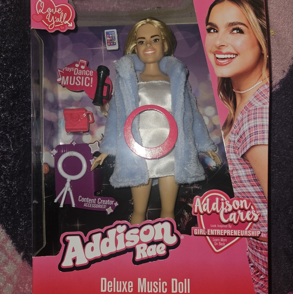 Addison Rae Deluxe Music Doll